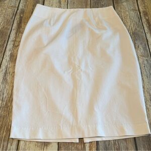 White pencil skirt Kenneth Cole